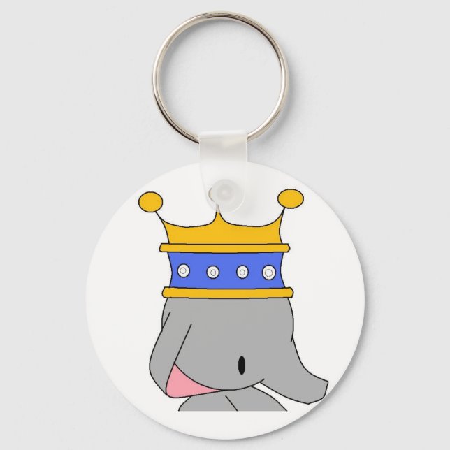 Llavero cadena de llaves elefante king (Anverso)