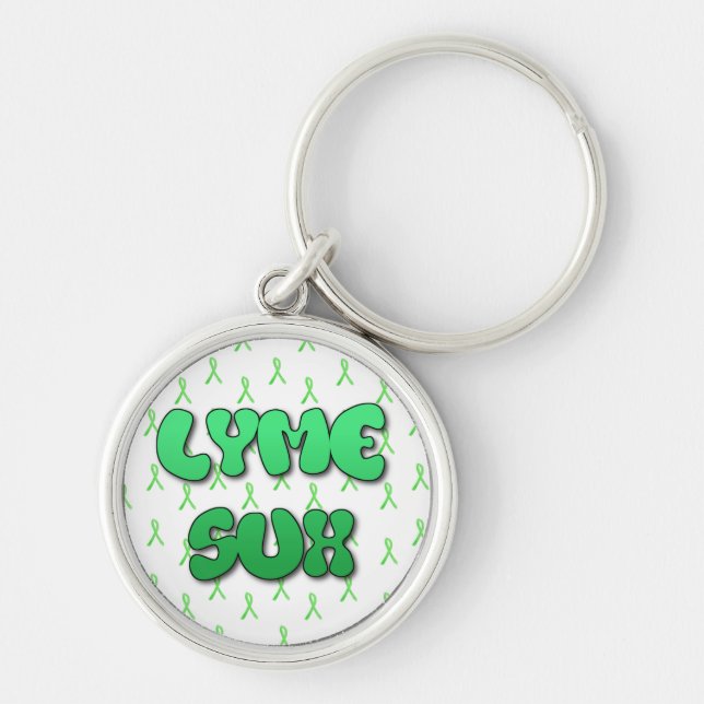 Llavero Cadena de llaves Lyme Sux (Frente)