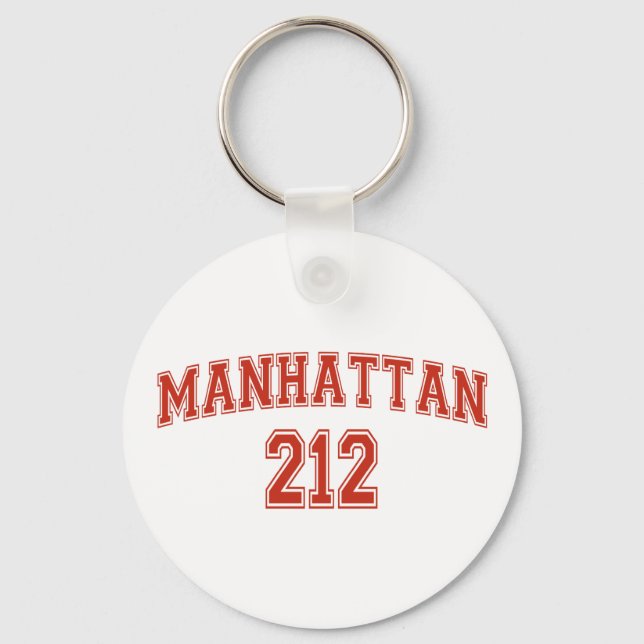 Llavero Cadena de llaves Manhattan 212 (Anverso)