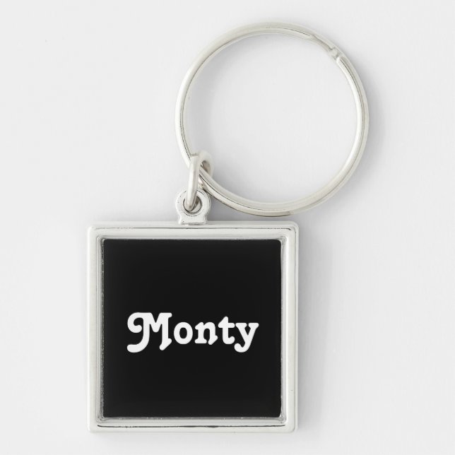 Llavero Cadena de Llaves Monty (Frente)