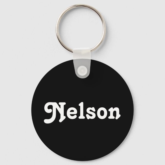 Llavero Cadena de Llaves Nelson (Anverso)