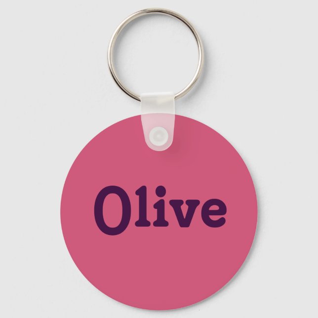 Llavero Cadena de Llaves Olive (Anverso)