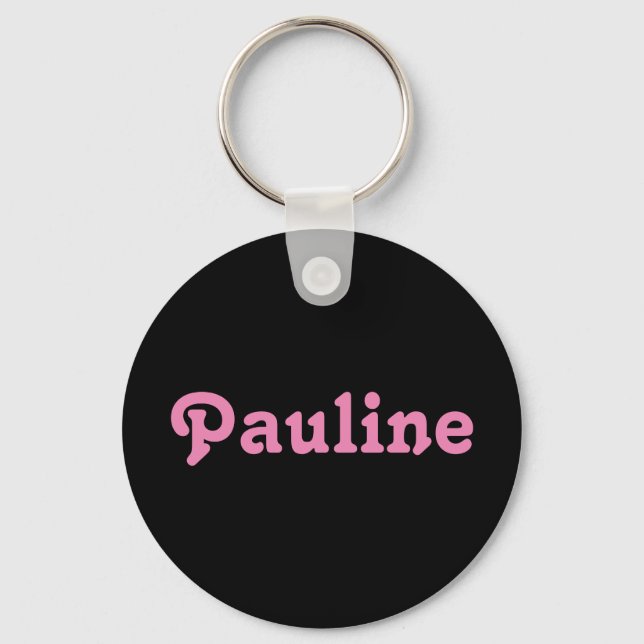 Llavero Cadena de Llaves Pauline (Anverso)