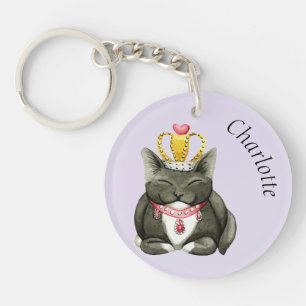 Llavero Cadena de llaves personalizada Princess Kitty