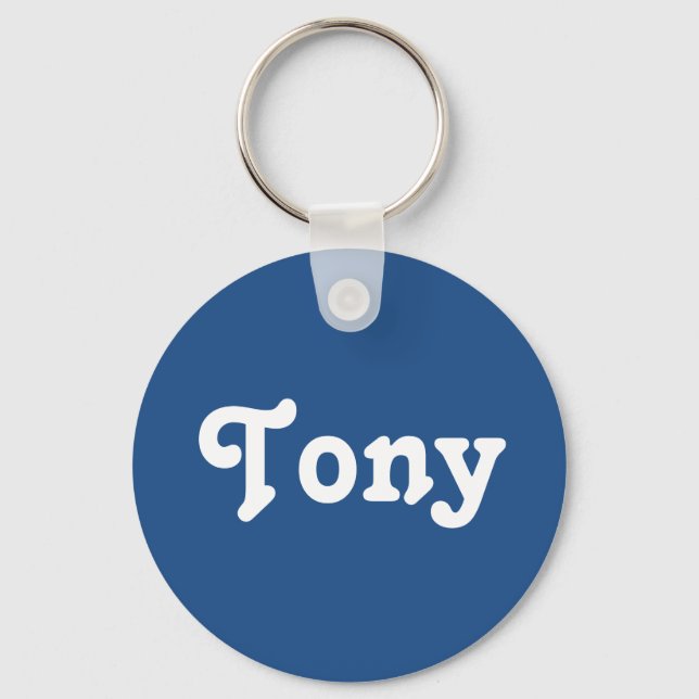 Llavero Cadena de Llaves Tony (Anverso)