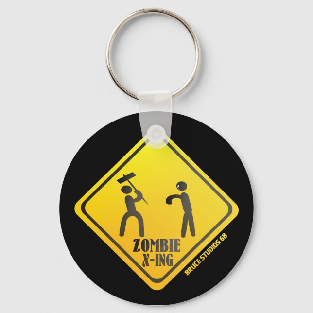 Llavero ¡¡¡¡¡Cadena de llaves X-Ing de Zombie!!!! (Anverso)