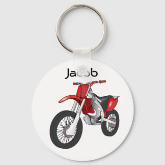 Llavero Cadena de motocicletas Red Dirt Bike