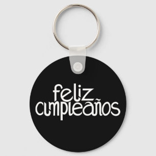 Llavero Cadena de palabras clave Feliz cumpleaños