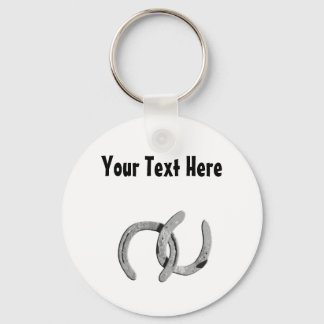 Llavero Cadena de Personalizable de zapatos de caballo pla
