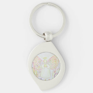 Llavero Cadena de Personalizados Guardian Angel of Hearts