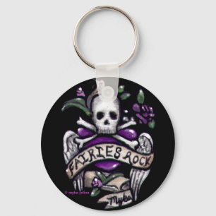 Llavero Cadena de Punk de cráneo "Sadie"
