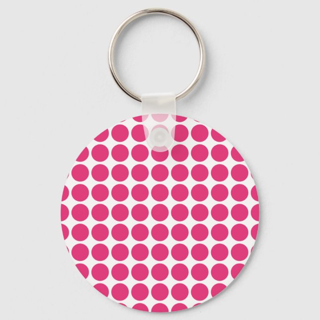 Llavero Cadena de puntos mini de polka (Anverso)