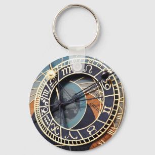 Llavero cadena de reloj astronómico de Praga