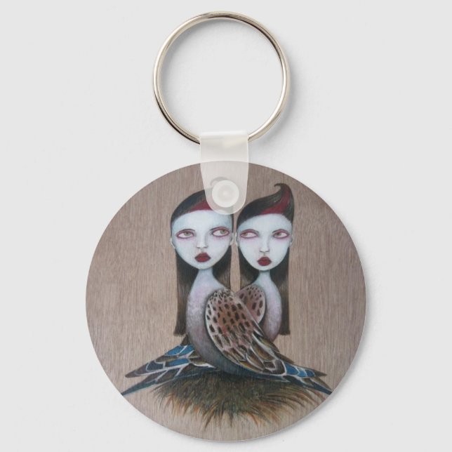 Llavero Cadena de rivalidad entre hermanos (Anverso)