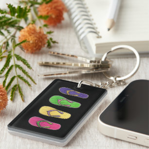 Llavero Cadena de sandalias espumosas