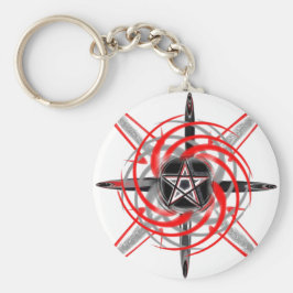 Llavero Cadena de teclas blancas FireStar