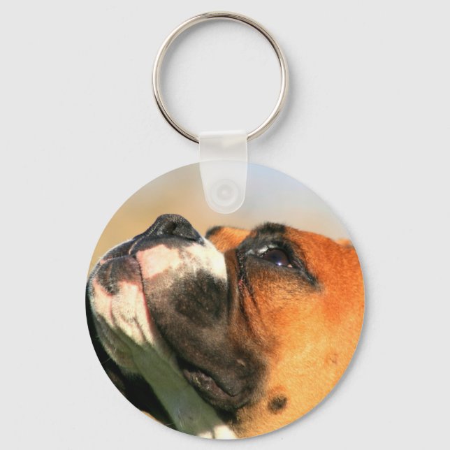Llavero Cadena de teclas Boxer Puppy (Anverso)