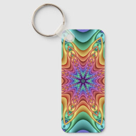 Llavero Cadena de teclas caleidoscópica decorativa