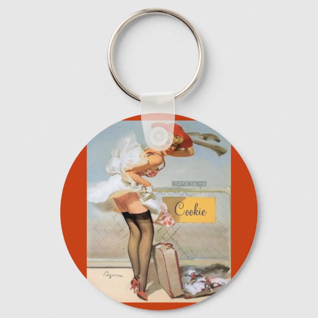 Llavero Cadena de teclas "Cookie" de viaje (Anverso)