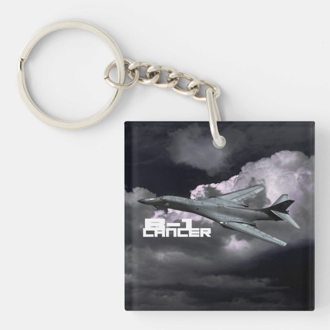 Llavero Cadena de teclas cuadrante de la rejilla del cánca (Frente)