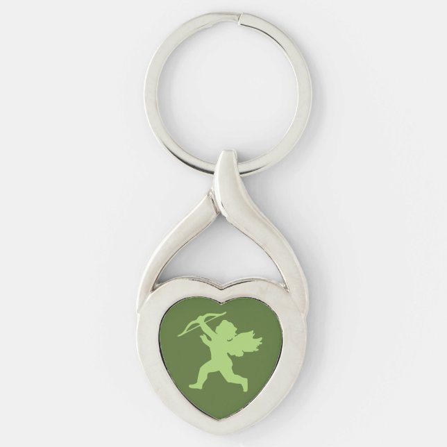 Llavero Cadena de teclas cupido (Anverso)