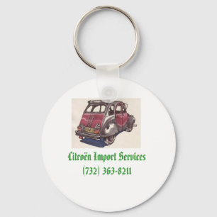 Llavero Cadena de teclas de 2CV