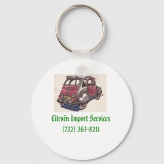 Llavero Cadena de teclas de 2CV