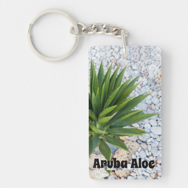 Llavero Cadena de teclas de Aloe Aruba (Frente)