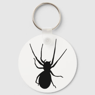 Llavero Cadena de teclas de araña de crepúsculo negro