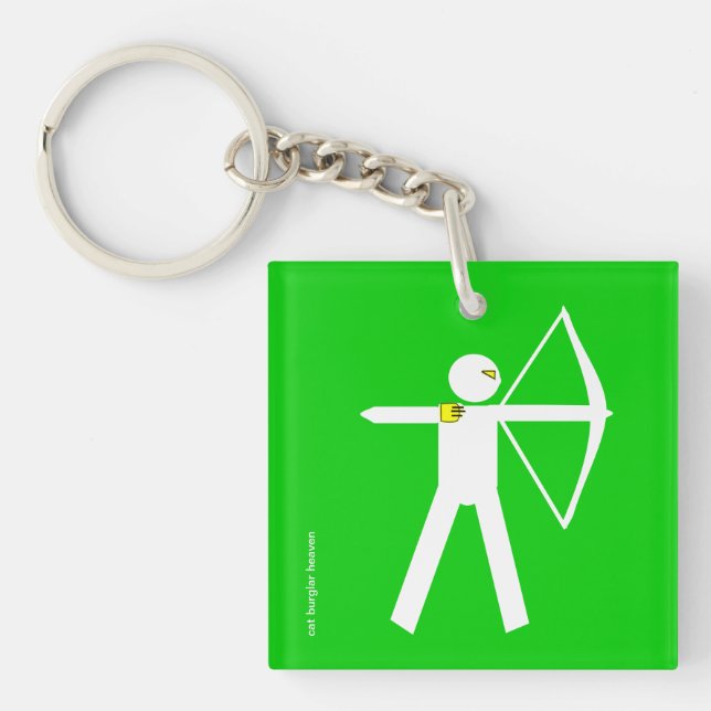 Llavero Cadena de teclas de Archer (Frente)