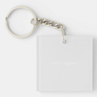 Cadena de teclas de borrador de Zazzle Apparel