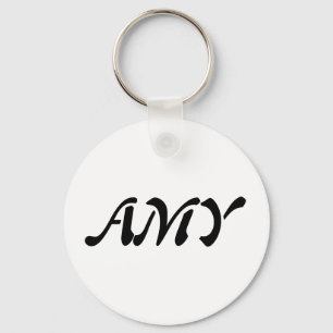 Llavero cadena de teclas de botón básico AMY
