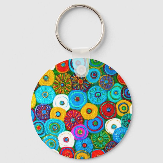 Llavero Cadena de teclas de círculo completo (Anverso)