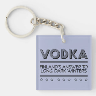 Llavero Cadena de teclas de color personalizado VODKA
