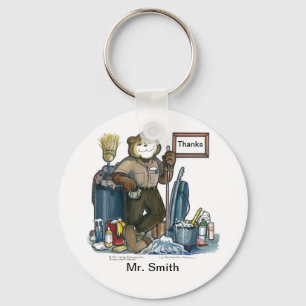 Llavero Cadena de teclas de custodia