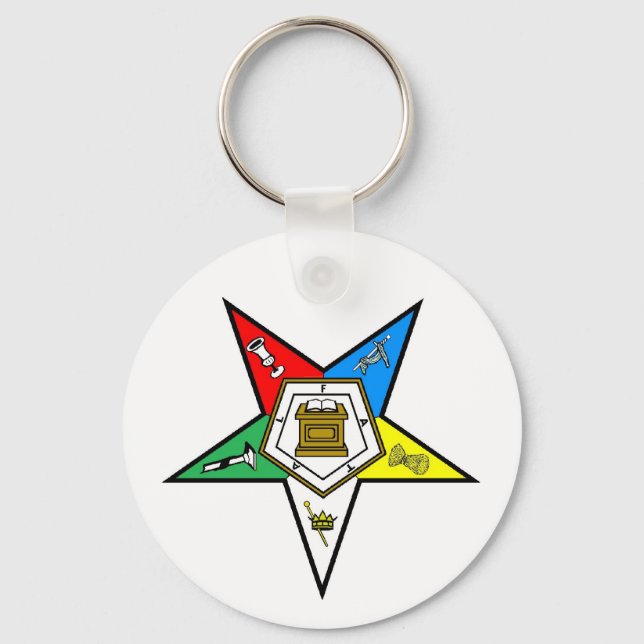 Llavero Cadena de teclas de estrella (Anverso)