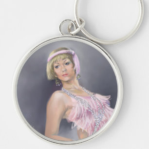 Llavero Cadena de teclas de Flapper de Springtime