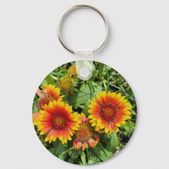 Llavero Cadena de teclas de flutterby de mariposa (Anverso)