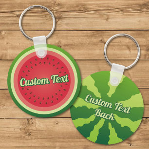 Llavero Cadena de teclas de fondo de la sandía