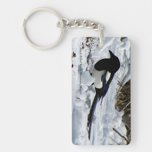 Llavero Cadena de teclas de forma rectangular de Rocky Mou (Frente)