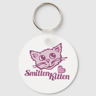 Llavero Cadena de teclas de gatito intermitente rosa de ga