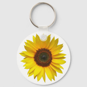 Llavero Cadena de teclas de girasol