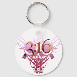 Llavero Cadena De Teclas De Giro Cardíaco 3:16