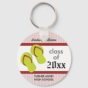 Llavero Cadena de teclas de graduación del Personalizado 