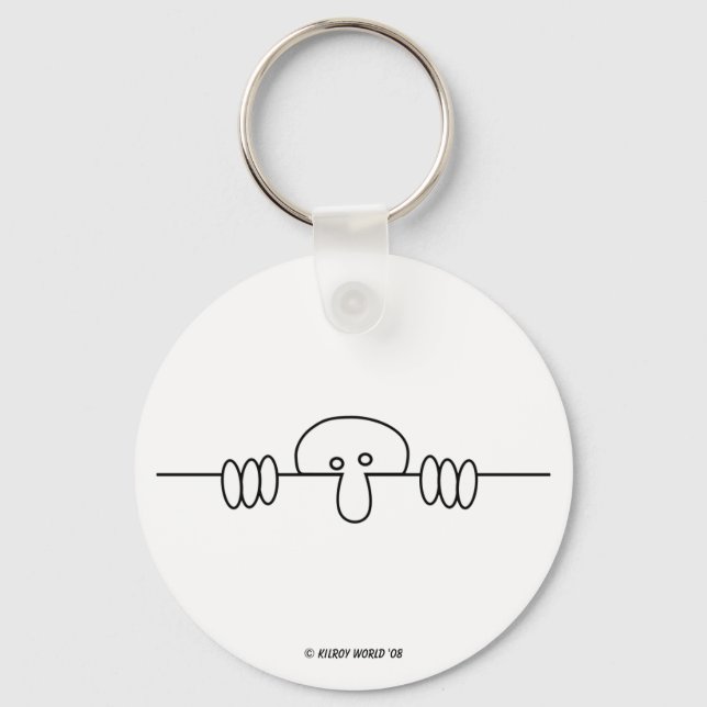 Llavero Cadena de teclas de Kilroy original (Anverso)