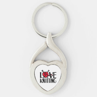 Llavero Cadena de teclas de Kniters de amor