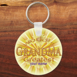 Llavero Cadena de teclas de la abuela más grande del mundo