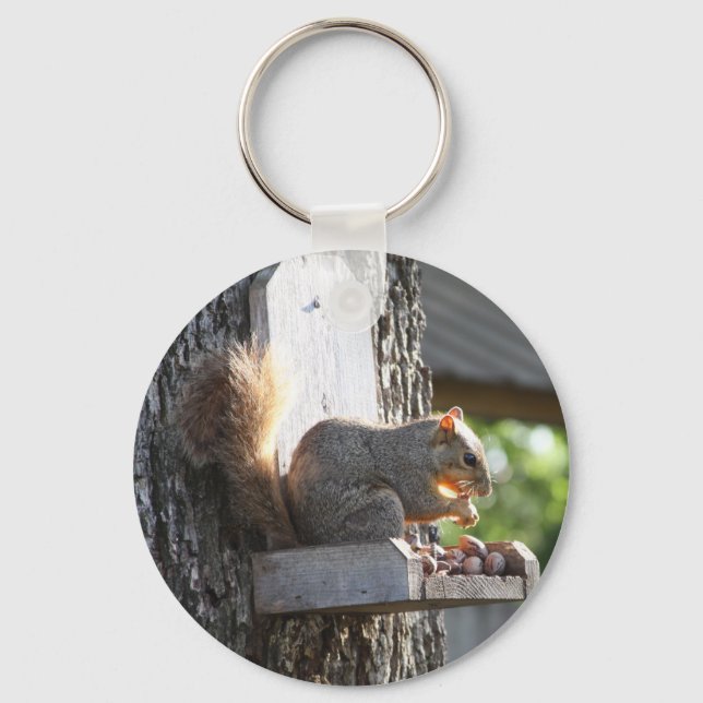 Llavero Cadena de teclas de la ardilla (Anverso)