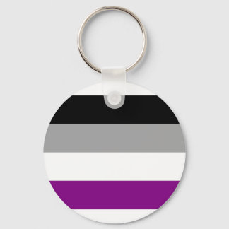 Llavero Cadena de teclas de la bandera asexual