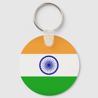 Llavero Cadena de teclas de la bandera de la India, cadena